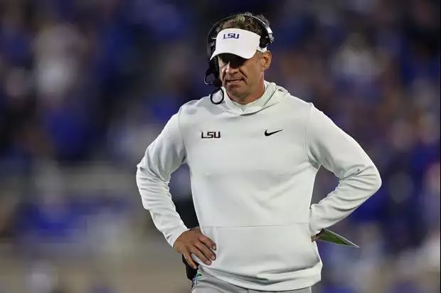 TigerDroppings's tweet photo. Lane Kiffin explains why winning on the road in the SEC is so difficult:

➡️: https://t.co/Hqc8WQGgBd https://t.co/GTyzOwweE5