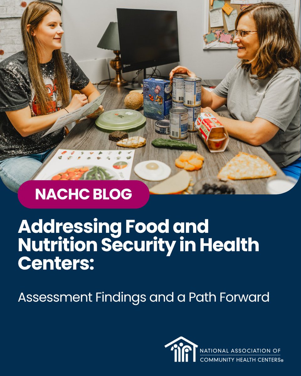 NACHC's tweet photo. Access to nutritious food is essential to good health. A new NACHC assessment, supported by @ElevanceHealth Foundation, highlights how Community Health Centers are advancing Food for Health efforts &amp; opportunities to expand their reach. 🔗 https://t.co/e6WxioLZ3T
#ValueCHCs https://t.co/cqgAcNkseL