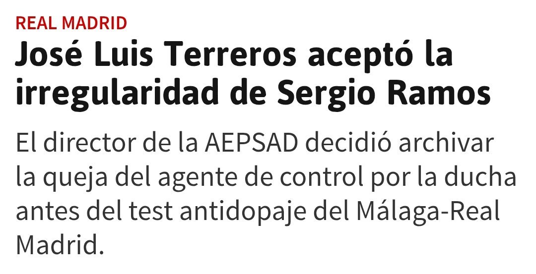 Sakai967's tweet photo. Seguimos con José Luis Terreros, director de la agencia estatal antidopaje. Os sonará porque fue el que ocultó una infracción muy grave en un control antidopaje de Sergio Ramos que debió costarle la suspensión de la licencia federativa pir 4 años...💉 https://t.co/j3zGSNkChq