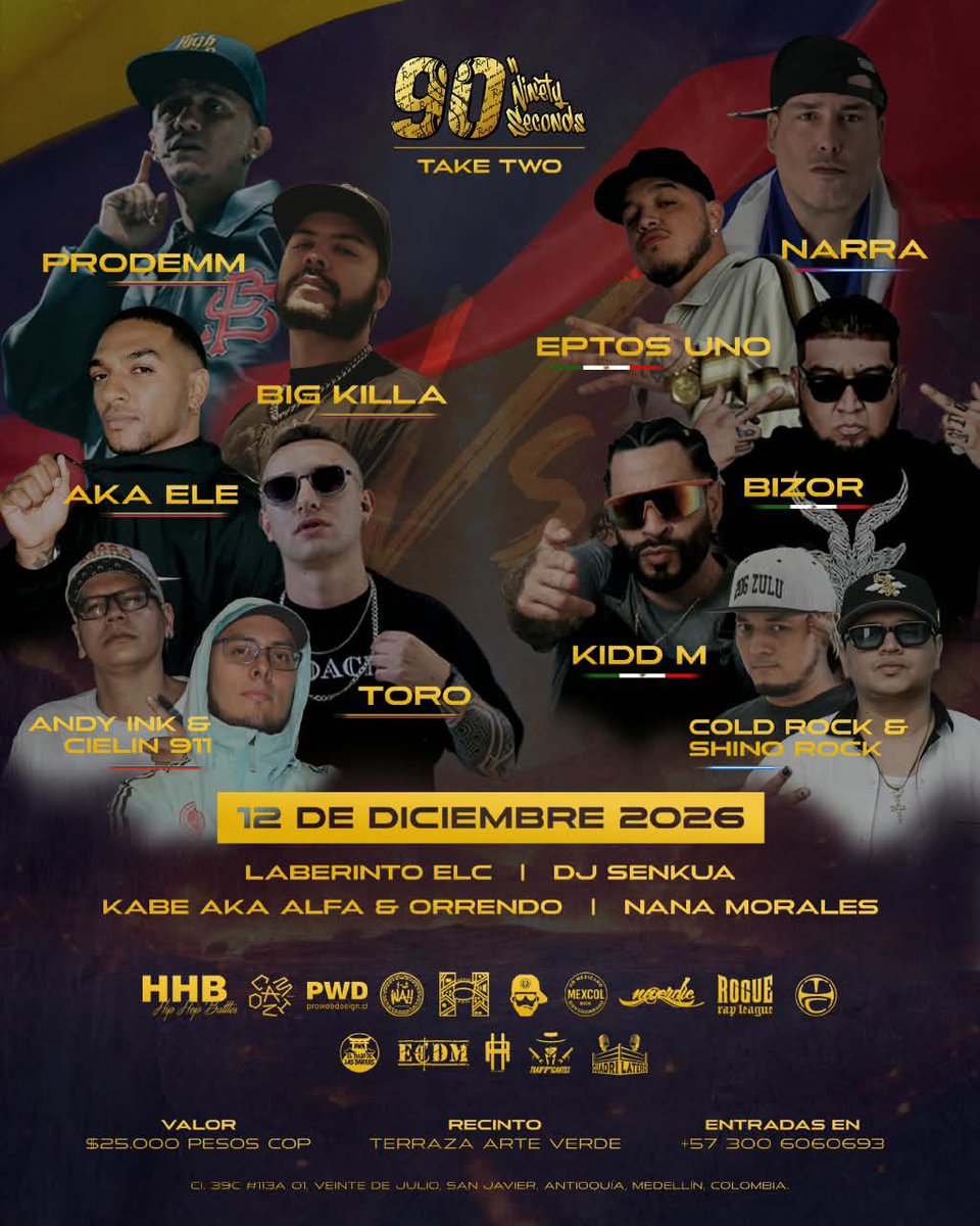 KingProdemm's tweet photo. Después de 8 años volvemos a batallar en casa. Les prometo mi mejor versión de escritura. 🔥🔥🔥

Nos vemos en diciembre
Boletos aquí: https://t.co/IqwOgoJo8r https://t.co/dxJ0Hz54H0
