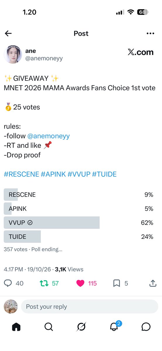 nazastuff's tweet photo. @anemoneyy Done for #VVUP https://t.co/xpSixT84HT
