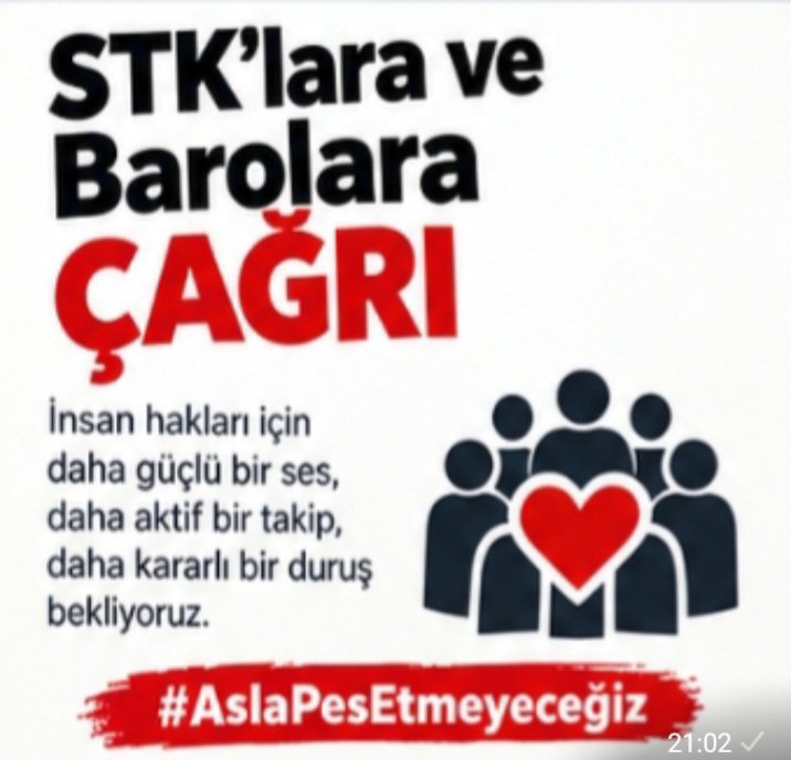 FatmaZehraFida4's tweet photo. Barolar ve STK'lar bir toplumda güvenlik bölgeleridir. #KHK hukuksuzluğu söz konusu olduğunda bu özelliklerini kaybettiler. 
#AslaPesEtmeyeceğiz https://t.co/GvI2WgHG0i