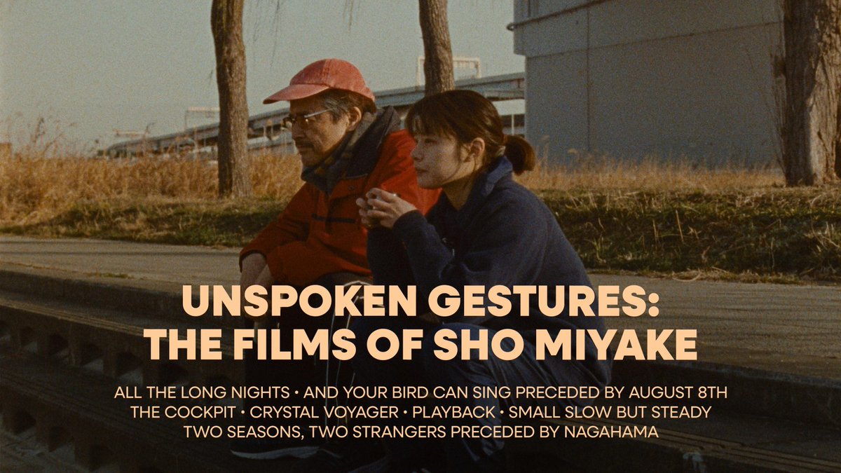 middlemanchette's tweet photo. Sho Miyake returns to @Metrograph on Nov 7 &amp; 8!! https://t.co/e8Q1YJravM