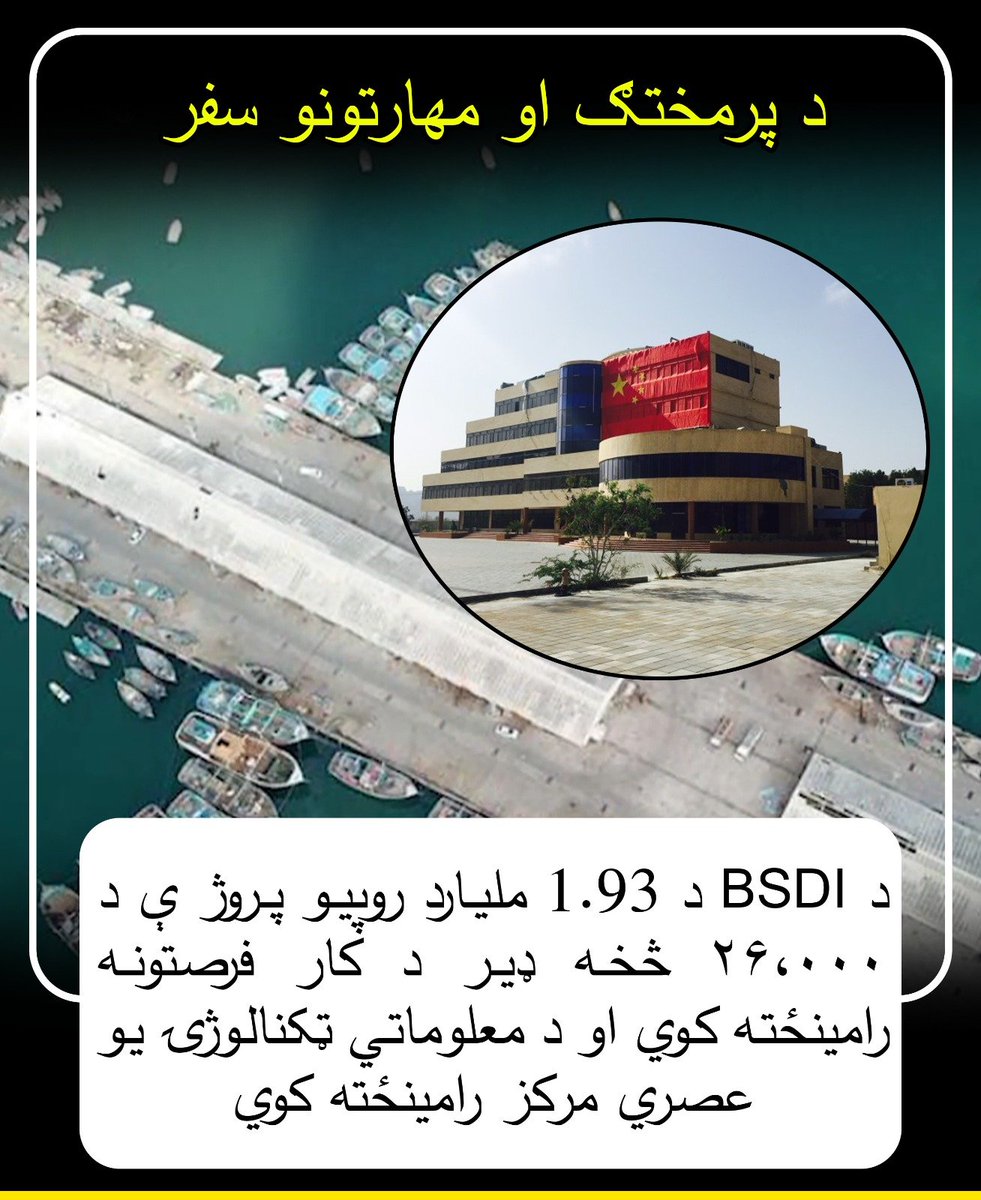 Namaloom77's tweet photo. د BSDI د ۱.۹۳ ملیارد روپیو پروژې د ۲۶،۰۰۰ څخه ډیر د کار فرصتونه رامینځته کوي او د معلوماتي ټکنالوژۍ یو عصري مرکز رامینځته کوي
#BSDI
#Balochistan
#JobCreation
#26000Jobs
#ITHub
#InformationTechnology https://t.co/mOpJEmZHjQ