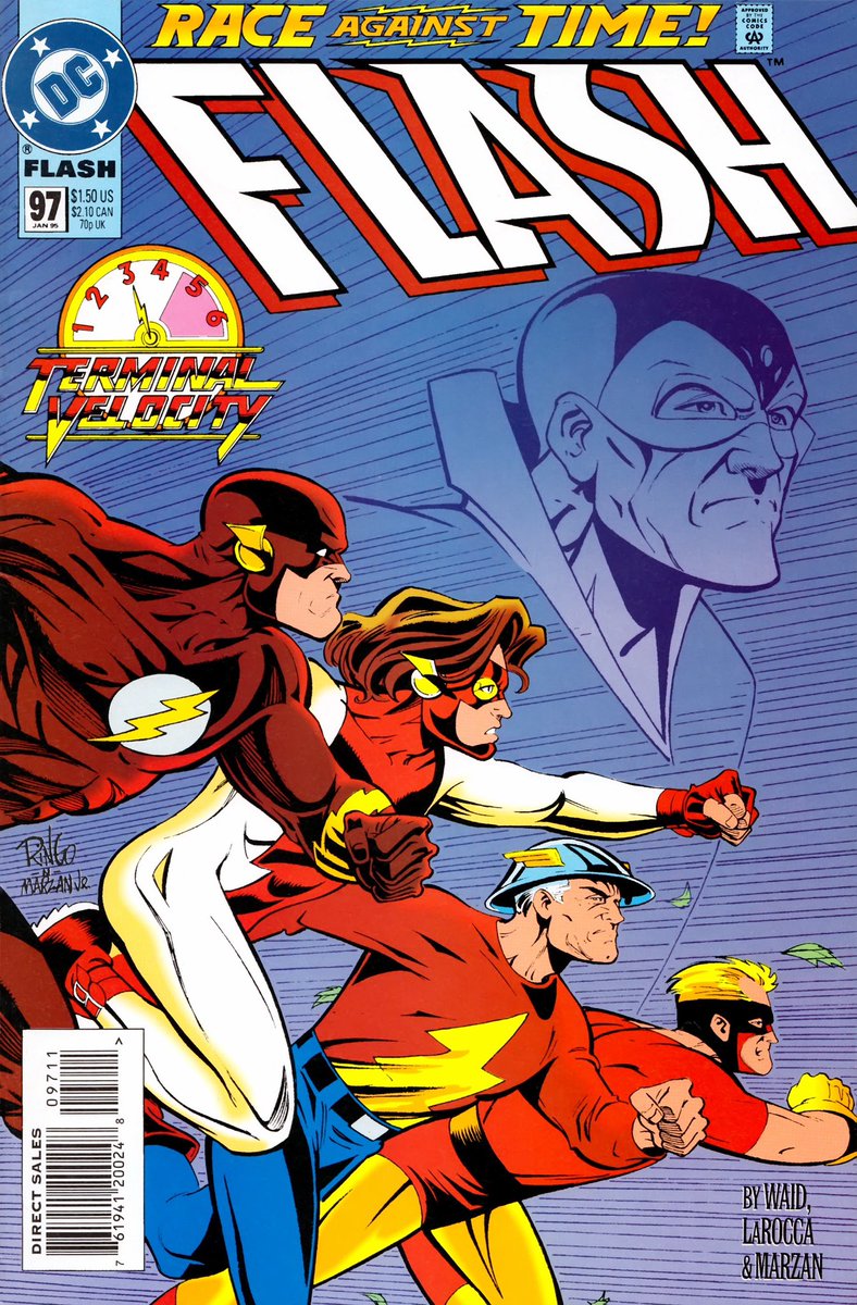 dctrinity90s's tweet photo. The Crimson Comet! (Jay Garrick) New Earth Date: January 1995 - Storylines: Terminal Velocity Mach Three: The Other Side Of Light #jaygarrick https://t.co/QF1GsUfdDR