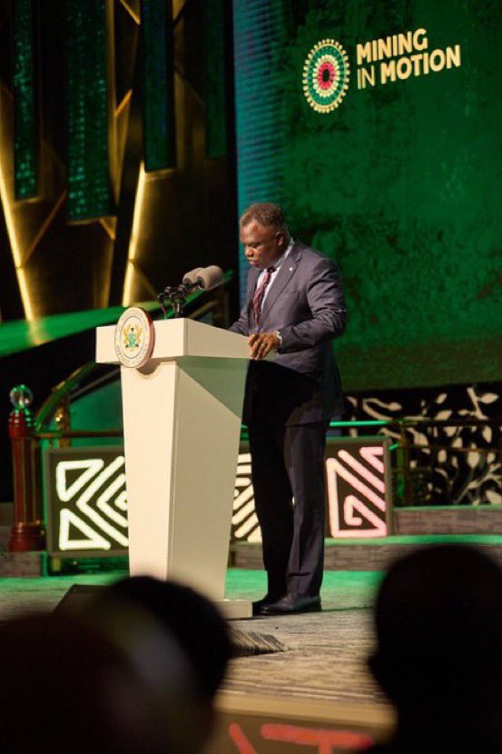 Guyrich0's tweet photo. Africa needs to have a stronger voice in decisions about its own mineral resources. #MiM2026 #MiningInMotion2026 https://t.co/41cgiUb8qf