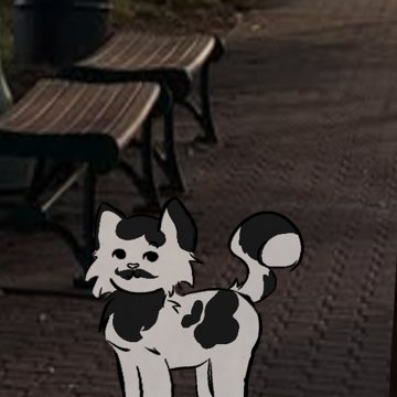 The_mintie's tweet photo. Im not great with this "camera" thing. But i saw this kitty in paris and i just had to show all of you! Might take it with me. https://t.co/um3UAjFCZJ