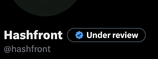 hashfront's tweet photo. @stuyzyid Its applied since yesterday. https://t.co/3u9EoBNhnr