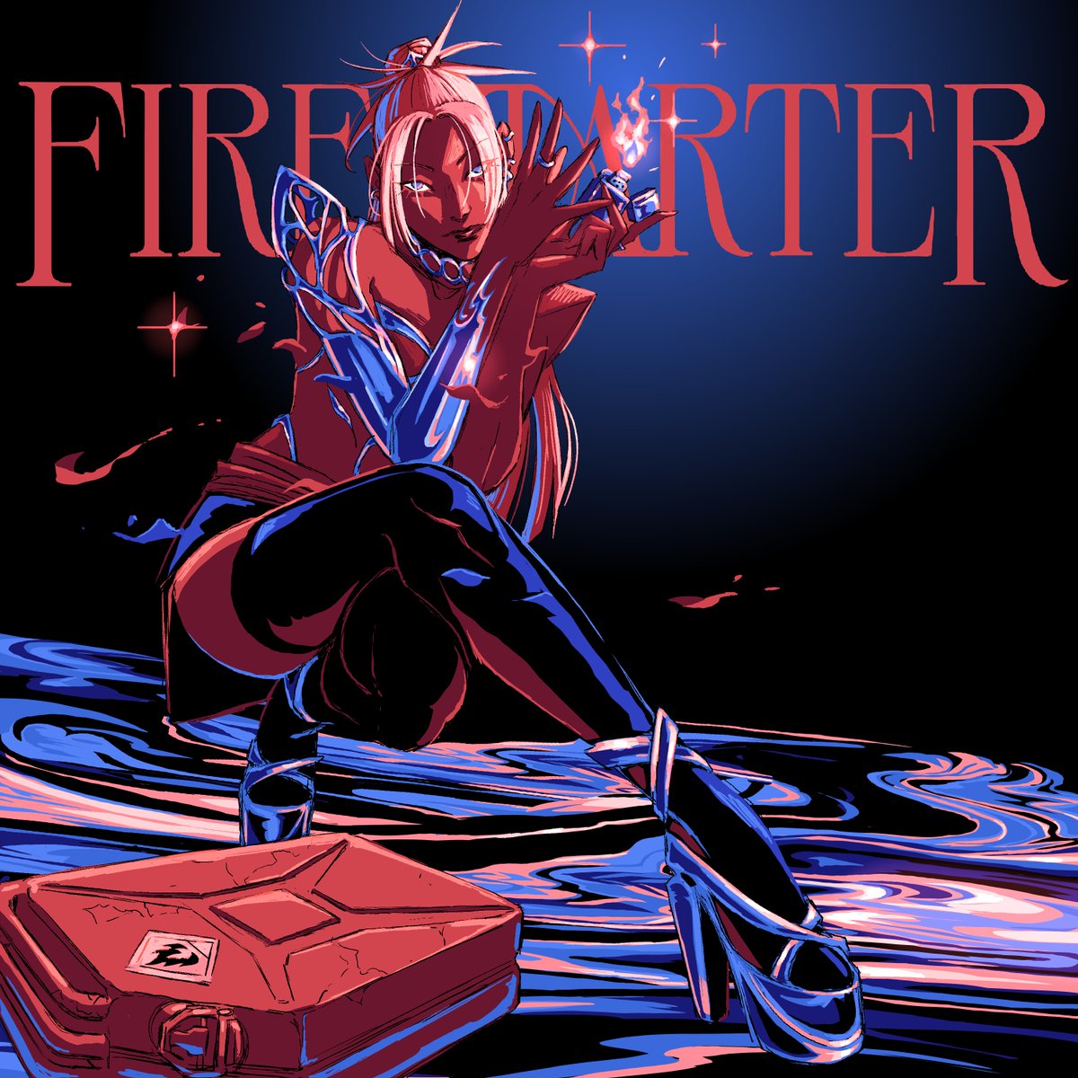 JumaraloHexCore's tweet photo. K/DA FIRESTARTER fan arts created by storyboard and concept artists Joséphine Meis and Benjamin Warnitz, who worked on the cinematic.

https://t.co/ENqFytn3S9 https://t.co/KKcD6UOZCG