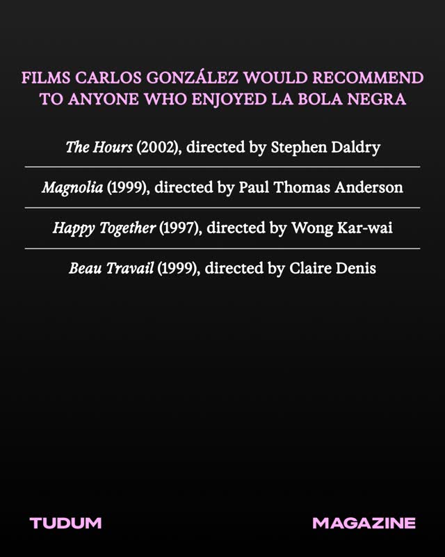 queer_frames's tweet photo. Carlos González shares the films that inspired him during the filming of ‘LA BOLA NEGRA’, as well as his favorite LGBTQ+ films and the films he would recommend to anyone who enjoyed Javier Calvo and Javier Ambrossi's queer epic (via @NetflixTudum) https://t.co/gZekzajwXm