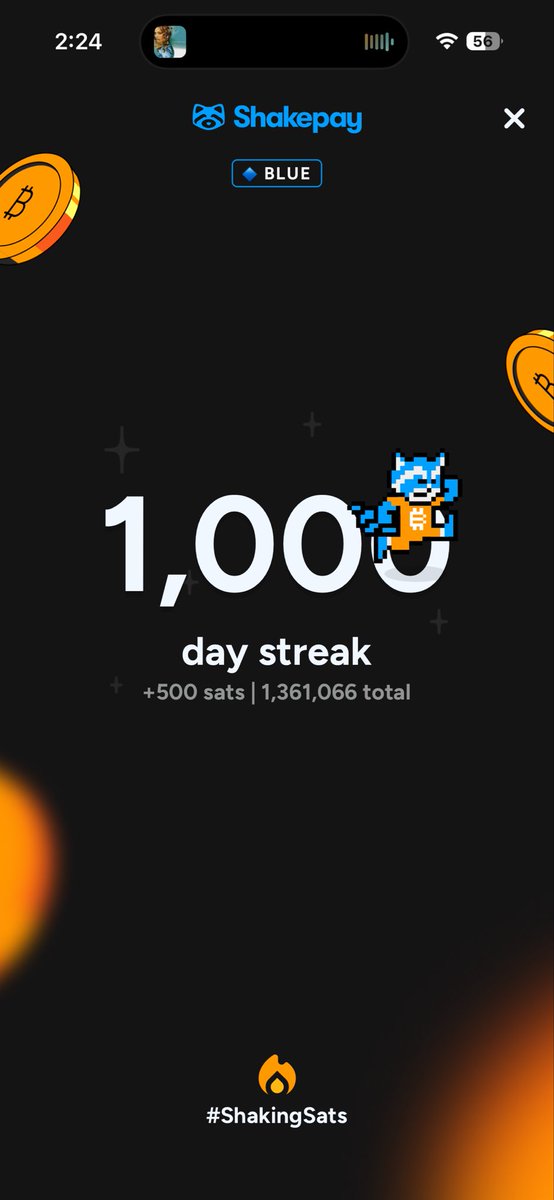 2Jordab's tweet photo. Finally a part of the comma club @shakepay https://t.co/j5G5KO83VT