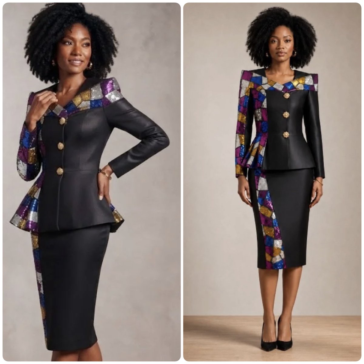 DivasDenFashion's tweet photo. GMI 402152 Black Print Skirt Suit 
https://t.co/Ff3LAr4K4j 

#DivasDenFashion #GMI402152 #black #couturefashion #blacksuit #funeralfashion #sequin #Cogic #blackskirtsuit #fallfashion #boutiquestyles #peplum #weddingfashion #cogicfashions #luxefashion #boutiquefashion #Curvystyle https://t.co/oAMEPYgAdr