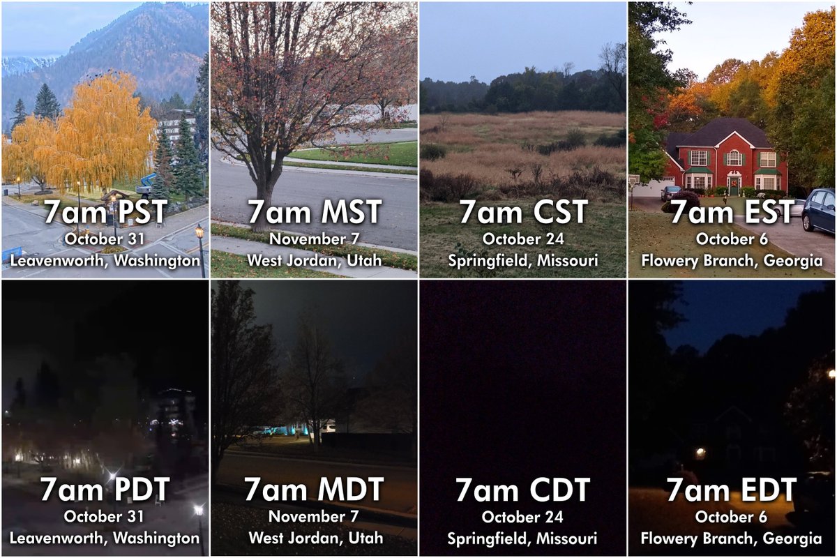 SaveStandard's tweet photo. We are less than two weeks away from the sun rising before 7am again, as it naturally should in autumn, and as is necessary for health and safety. #DitchDST https://t.co/730RfkDZej