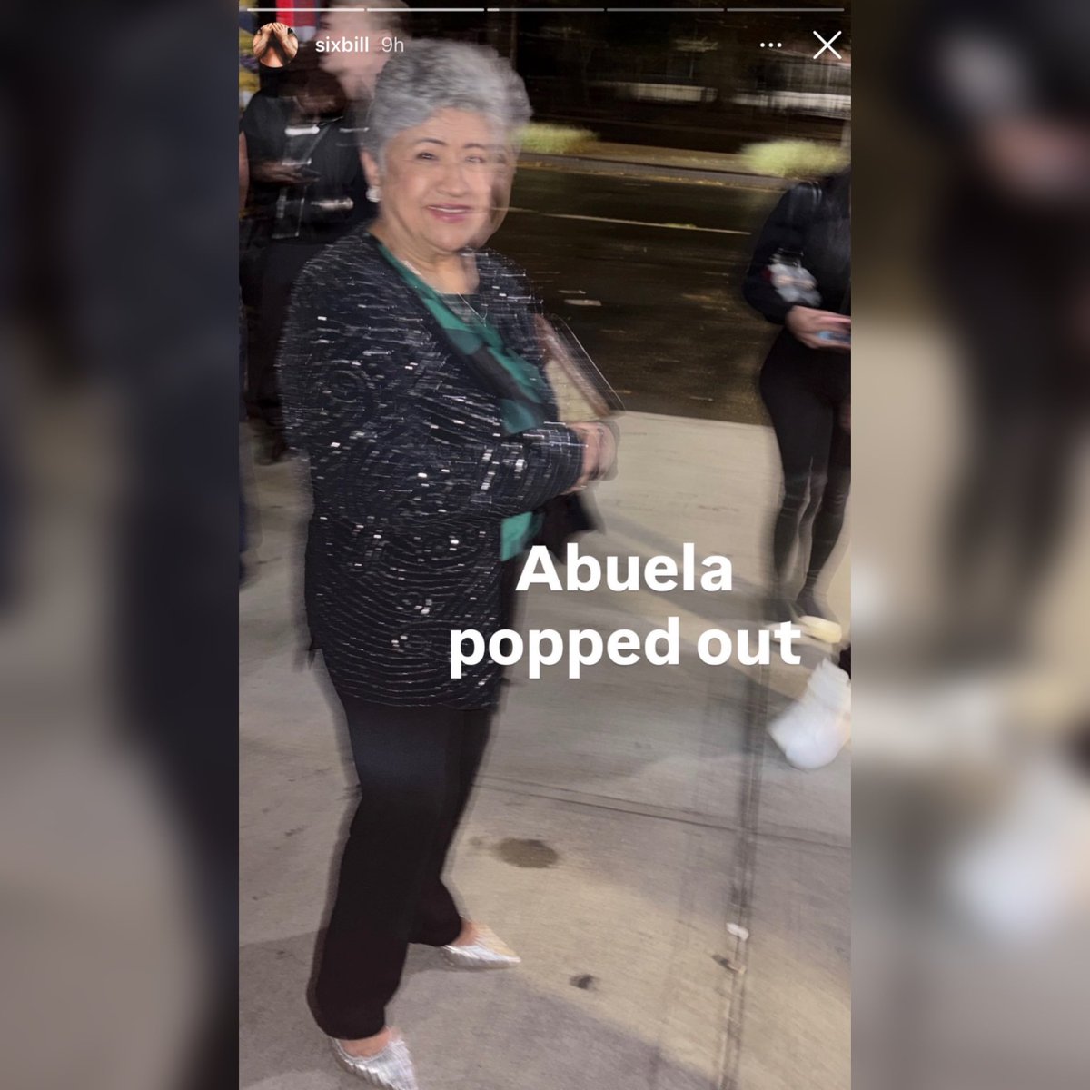 urpreal's tweet photo. Sixbill’s grandma popped out to his album release party 😂🔥 https://t.co/V3F0yjaLsL
