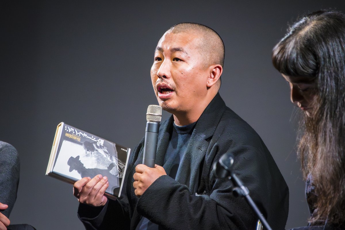 js_film_nyc's tweet photo. Sho Miyake made his first NYC visit a little over a year ago, fresh off his Locarno win for TWO SEASONS, TWO STRANGERS, in support of our Shiguéhiko Hasumi carte blanche. A #JAPANCUTS favorite, he's returning next month, now the subject of an extensive retro at @Metrograph! https://t.co/D9ucPErmmt