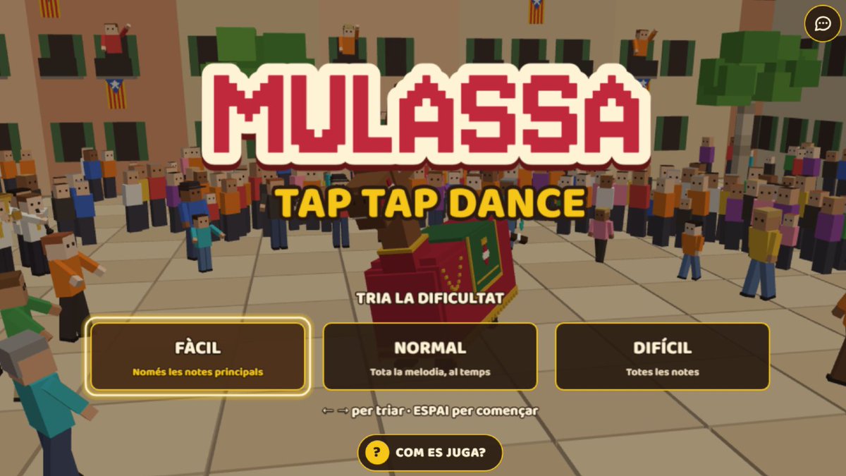 Bestiari_Cat's tweet photo. 📢 Notícies del #Bestiari
La Mulassa de Valls fa el salt als videojocs amb Mulassa Tap Tap Dance, una proposta interactiva creada per Marc Güell Segarra amb motiu de Santa Úrsula https://t.co/8DygfSBi3Q https://t.co/9J9qax0IQj