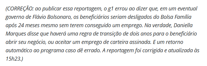 JHdaFonseca's tweet photo. ### GLOBO SE DESCULPA POR PUBLICAR FAKE NEWS DIZENDO QUE DANI MARQUES TERIA FALADO EM ACABAR COM O BOLSA FAMÍLIA EM 2 ANOS.

tá, mas e o estrago? quanta canalhice da mídia. vale tudo para tentar ganhar uma eleição? https://t.co/RLF4igBWCH