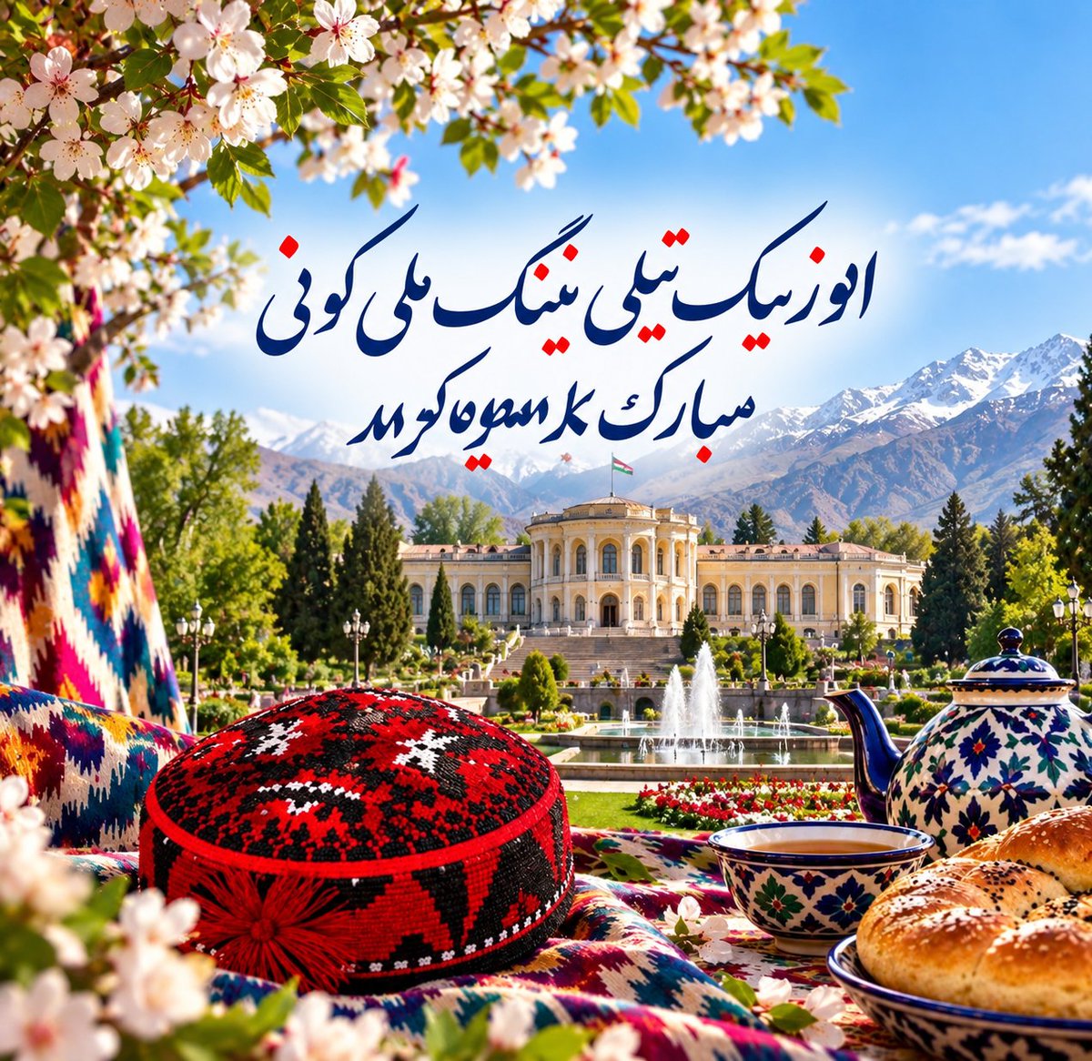 DrAnarkaliH's tweet photo. 🌹 روز ملی زبان ازبیکی مبارک باد! 🌹

این روز خجسته را به تمام هم‌وطنان عزیز، به‌ویژه ازبیک‌تباران گرامی، از صمیم قلب تبریک می‌گویم.

زبان ازبیکی نماد هویت، فرهنگ و میراث پرافتخار نیاکان ماست. آرزو دارم این زبان شیرین و پربار همواره زنده، پویا و شکوفا بماند. https://t.co/WlJnedURPW