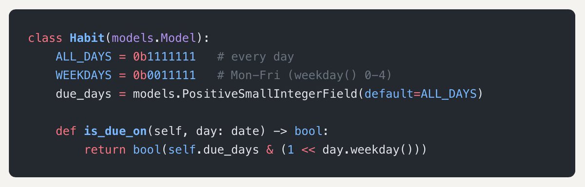 bbelderbos's tweet photo. Thanks 🙏 @realpython for featuring my #Python + #Django design patterns article, where I walk through the design decisions behind my Commit Graph habit-tracking app. 🚀

I really liked how you framed it as a “this worked in this case, and here's why I did it” kind of article.

Those are my favorite pieces to write. They help us move beyond “this library does X” toward “how should we think about software?”

And I believe that kind of engineering judgment is becoming more of a moat these days as well.

🎧 Listen to the discussion here:
https://t.co/UFPh3jPmGy

I'm already working on Part II… 👀