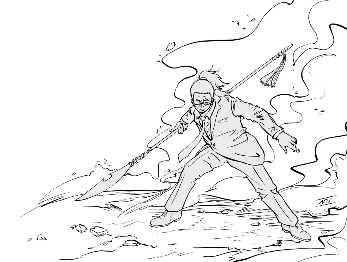 nixilis_x's tweet photo. ✏️ wip

#SAKAMOTODAYS https://t.co/1hbWrBdJqY