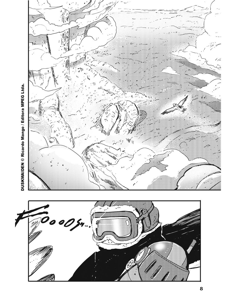 editorampeg's tweet photo. ✨ Ficou curioso para descobrir essa jornada?

Confira as primeiras páginas de Dusk Maiden e mergulhe nessa história de decadência, memória e esperança. https://t.co/QmjfAFuNLH