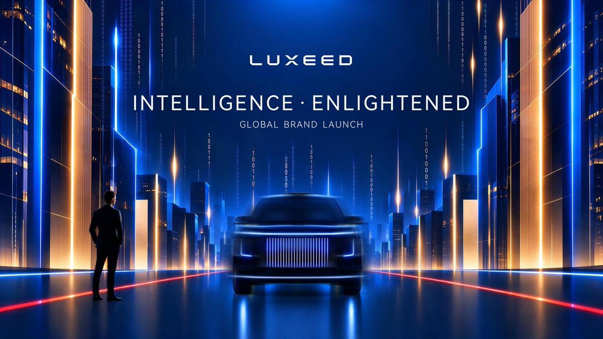 saudia_daily's tweet photo. LUXEED prepares for its grand Global Brand Launch in Wuhu, China, under the theme “INTELLIGENCE, ENLIGHTENED,” debuting two new flagships and outlining its future-forward smart mobility strategy!
#LUXEED #CheryInternational
#saudiadaily
https://t.co/IhS47NFqCj https://t.co/wpGFtVREOM