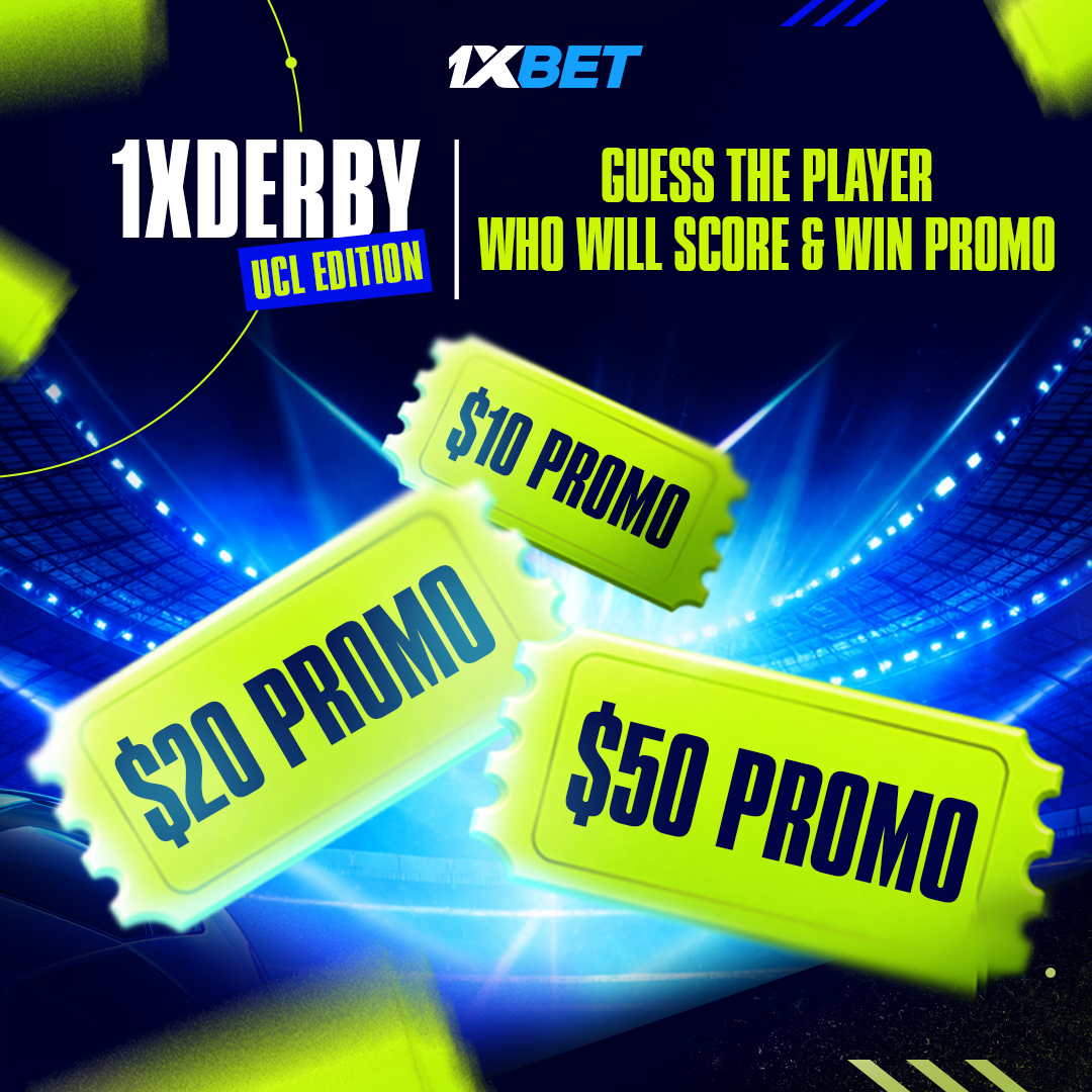 1xBet_Eng's tweet photo. 1xDerby is almost here! 🤩️️️️️️

Our partners FC Barcelona and PSG are about to go head-to-head — and what could be better than that? Only a brand-new contest!

Guess the player who'll score for either team and get a chance to win promo:

🏆 10 winners × $10
🏆 2 winners × $20
🏆 1 lucky winner × $50

The rules are simple: subscribe, like, and drop a comment with your answer and the hashtag #1xDerby. Let's go! 🚀