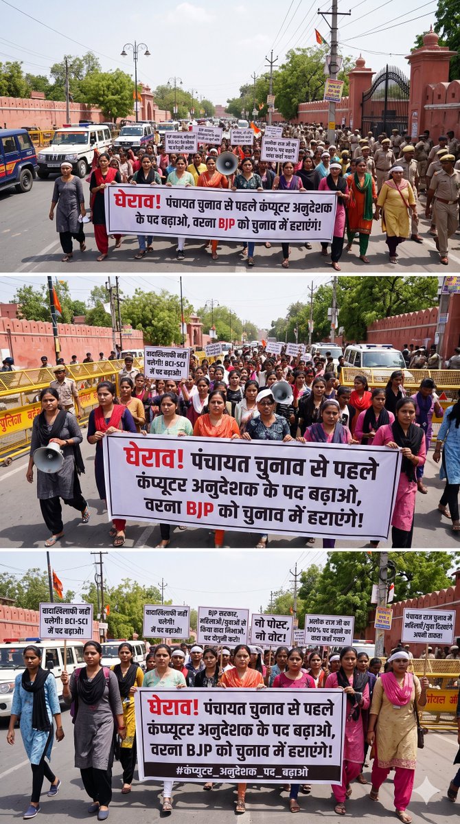 NLSAINI6's tweet photo. @EchoRise01 @rajkumar_290195 @BhajanlalBjp @Bhajanlalofc @KumariDiya @DrPremBairwa @madandilawar @BJP4Rajasthan बेरोजगार आईटी युवाओं को राहत दें:
@RajCMO @rajeduofficial @Rajasthanboard @RajGovOfficial @ShikshaNewsRaj1 @RSSB_Official @RbseAjmer @alokrajRSSB @Ra_THORe @DoITCRaj @RCTA_official @Rajendra4BJP @jawaharbedam
​#सूचना_सहायक_भर्ती_जारी_करो
#कंप्यूटर_अनुदेशक_पद_बढ़ाओ https://t.co/xUCatd1VBs