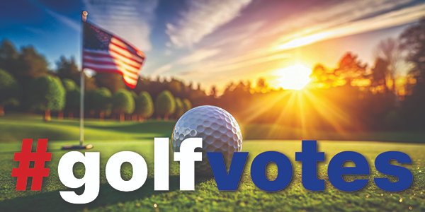 GCSAA's tweet photo. Exercise your civic duty and let lawmakers know the #golf industry is voting and making its voice heard. After casting your vote, share a snap of yourself with your “I voted” sticker using #GolfVotes.

Be sure you’re registered to vote and check out when your state’s early voting opens: https://t.co/X4WTkGzvg5 #GolfAdvocacy