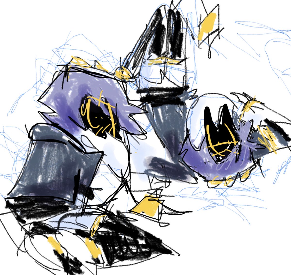 toiletfactoryfk's tweet photo. every once in a while ill draw v murder drones looking like a [gay slur] https://t.co/RijimYlbB4