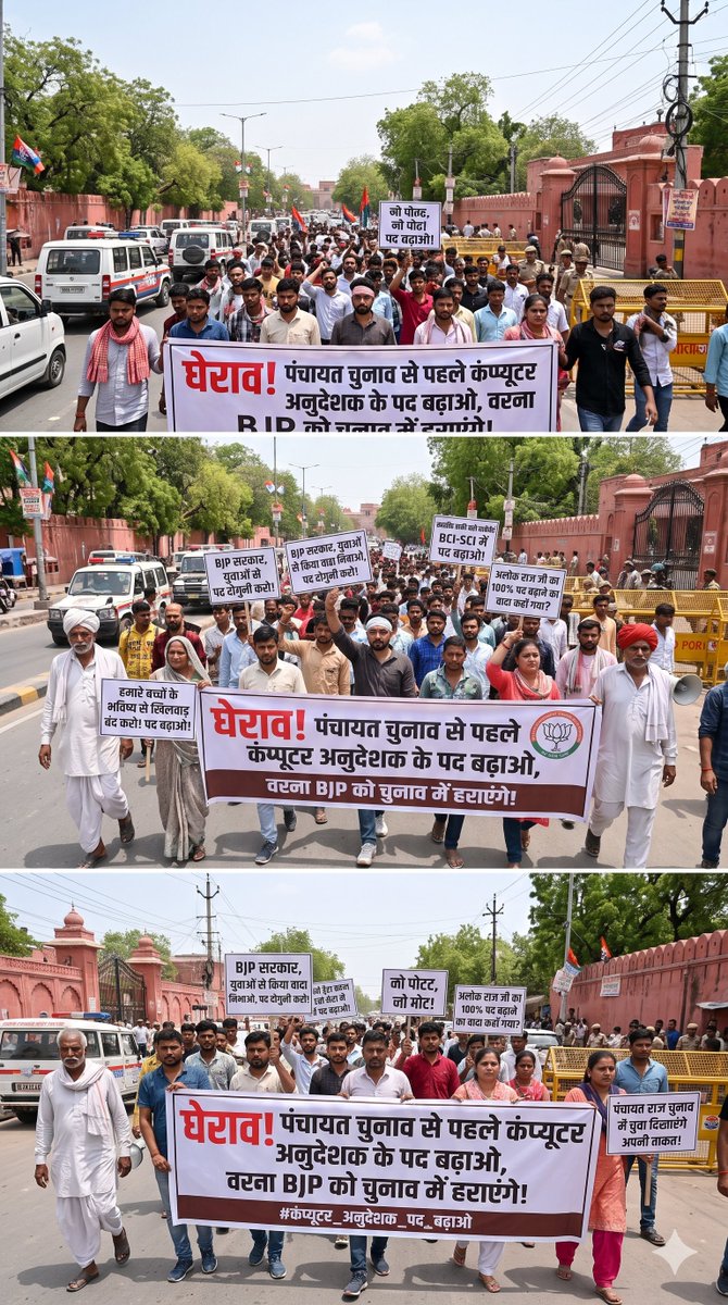 NLSAINI6's tweet photo. @rajkumar_290195 @BhajanlalBjp @madandilawar @RajCMO @RajGovOfficial बेरोजगार आईटी युवाओं को राहत दें:
@RajCMO @rajeduofficial @Rajasthanboard @RajGovOfficial @ShikshaNewsRaj1 @RSSB_Official @RbseAjmer @alokrajRSSB @Ra_THORe @DoITCRaj @RCTA_official @Rajendra4BJP @jawaharbedam
​#सूचना_सहायक_भर्ती_जारी_करो
#कंप्यूटर_अनुदेशक_पद_बढ़ाओ https://t.co/bu2KAlwTKX