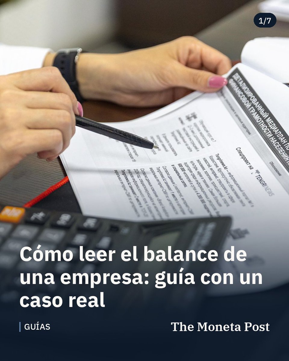 MonetaPostLatam's tweet photo. Cómo leer el balance de una empresa: guía con un caso real
Activos, pasivos y patrimonio explicados con las cifras de Grupo Bimbo al 30 de junio de 2026, para entender qué dice cada línea.
#guias #educacionfinanciera #balancegeneral https://t.co/DgPWBJkkdX
