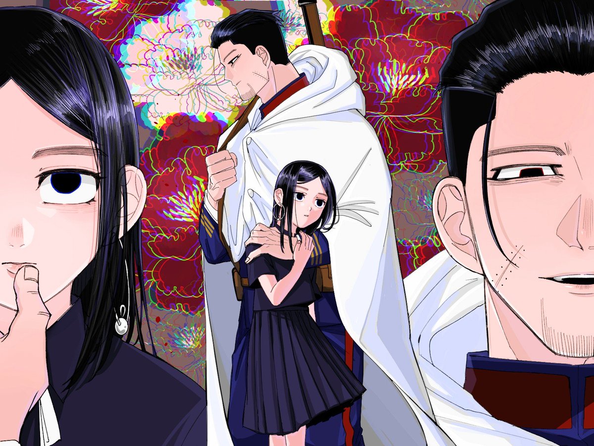 4BMO5bRop9mNFOr's tweet photo. 尾リパ🐈‍⬛🦋　明治尾形×現代リパ
なんか不穏なの描きたかった😇 https://t.co/TucIbEgnTX