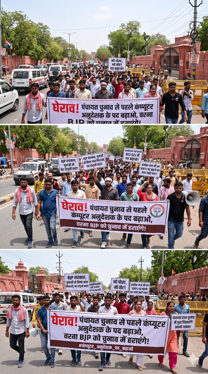 NLSAINI6's tweet photo. @MohitKrishnia @RajCMO @BhajanlalBjp @alokrajRSSB बेरोजगार आईटी युवाओं को राहत दें:
@RajCMO @rajeduofficial @Rajasthanboard @RajGovOfficial @ShikshaNewsRaj1 @RSSB_Official @RbseAjmer @alokrajRSSB @Ra_THORe @DoITCRaj @RCTA_official @Rajendra4BJP @jawaharbedam
​#सूचना_सहायक_भर्ती_जारी_करो
#कंप्यूटर_अनुदेशक_पद_बढ़ाओ https://t.co/ha8M2MUYbv