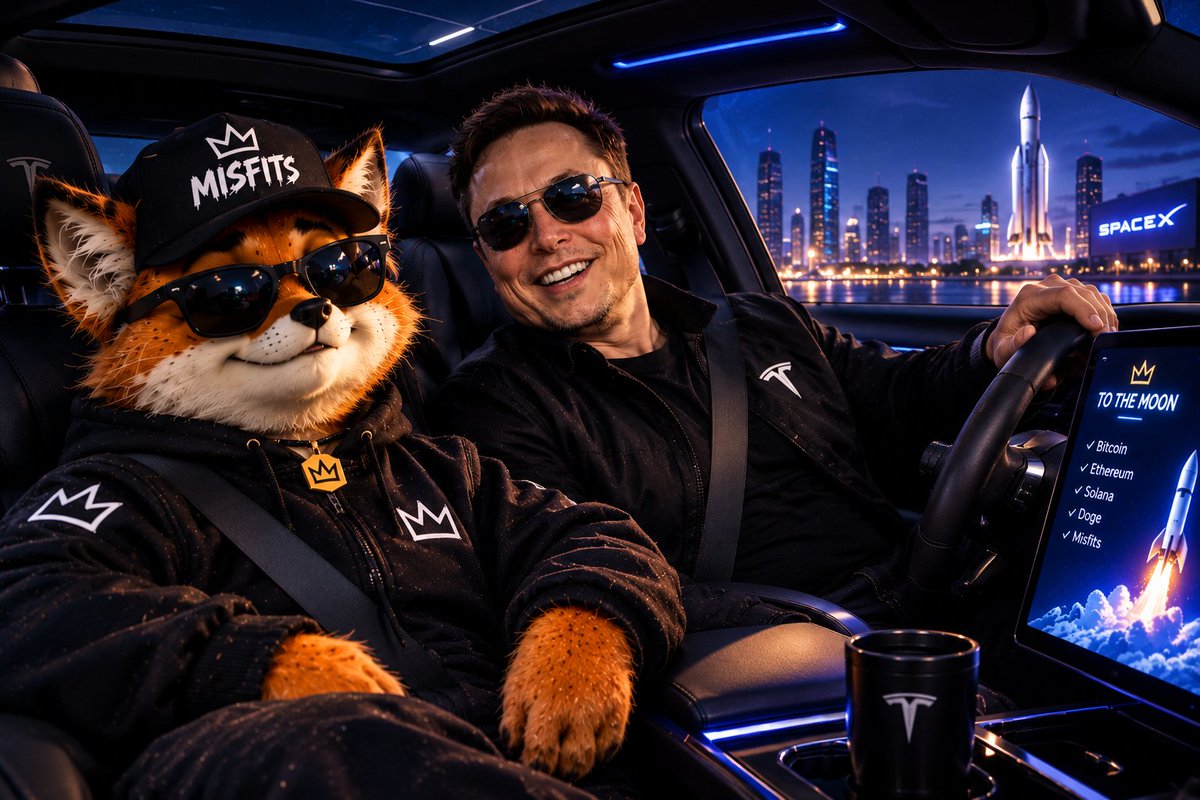 Coldycircle0x's tweet photo. FROM THE STREETS TO THE STARS, FROM THE TRENCHES TO THE THRONE! 👑

🦊👑 No seats. No limits. No rules. Just MISFITS taking over the galaxy! 🚀🔥

BORN DIFFERENT. BUILT TO FLY. $MISFITS TO THE MOON! 

Who's riding with us? 🚀

#MISFITS #Solana https://t.co/dEiW3pxBy8
