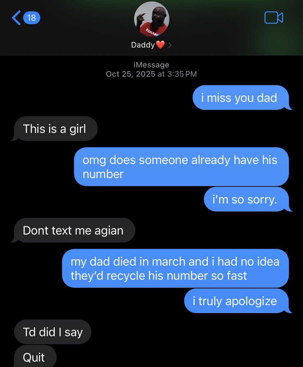 AMcclerkin's tweet photo. Not deleted , but blocked cause when he passed I thought I’d have a few months before they gave his number away but apparently not and she was so rude about it . https://t.co/WZcRee8BBZ