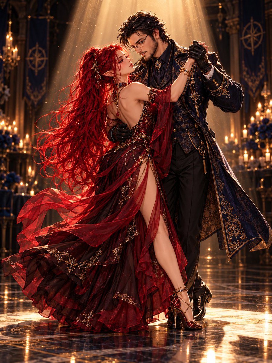 MorbidWriter26's tweet photo. #MorbidWriter #Heidi #TheLastDance #FantasyRomance #RomanticFantasy #FantasyCouple #BallroomDance #FantasyArt #CharacterArt #AMoreCuriousWorld https://t.co/iHv92F5pd7