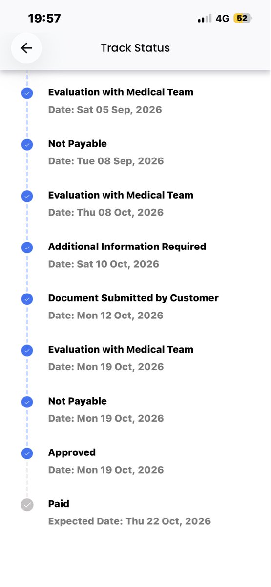 DeepakSharsflw's tweet photo. .@Niva_Bupa My son was hospitalized at Medanta from 10–19 Aug 2026. Out of ₹81,026 claimed, you approved only ₹4,586 despite receiving the MediBuddy settlement letter. Your promised settlement letter is still awaited. Please investigate and resolve my claim fairly. @irdaindia https://t.co/zCb2AVjrzc