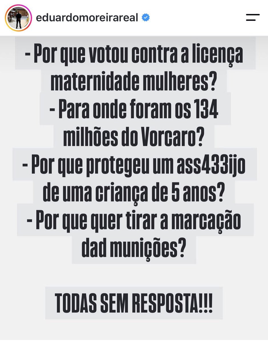 IdalgoMila's tweet photo. @Metropoles Tão bem que não respondeu que o básico... https://t.co/ZZbhGT9Uh5