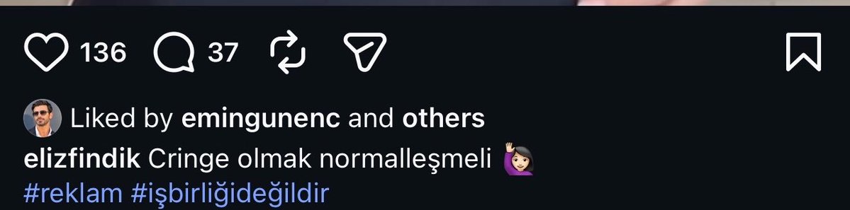 reemaam24's tweet photo. The girl posted and doesn’t care about people’s nasty comments because she knows her man will claim her immediately! 
Don’t be surprised if he doesn’t give you ilsu content his girl doesn’t want him to
He’s claiming her and her only from now on!
#EminGünenç 
#Arafta https://t.co/r7vFATY43a