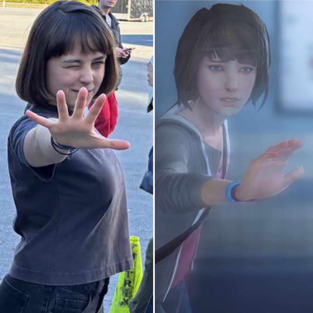 DomTheBomb's tweet photo. Max &amp; Chloe return in 2027 📸🦋

#LifeisStrange https://t.co/sbp8EuS0Pa