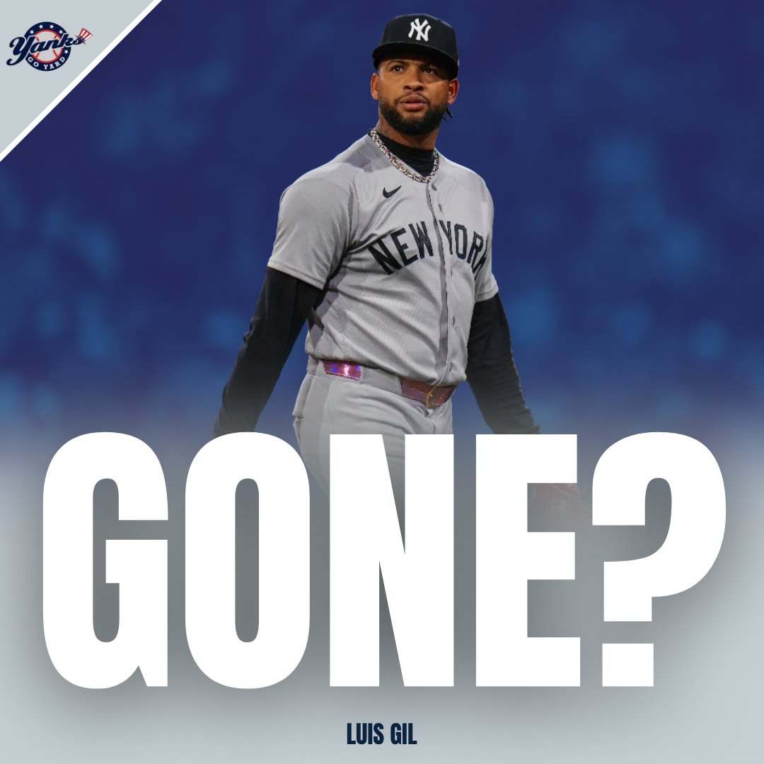 YanksGoYardFS's tweet photo. The Yankees are expected to shop Luis Gil ahead of the non-tender deadline. 

Plus, we've got additional rumors, one of which includes the Yanks targeting a Nationals outfielder.

Read more ⬇️ https://t.co/0d44fwWzAN