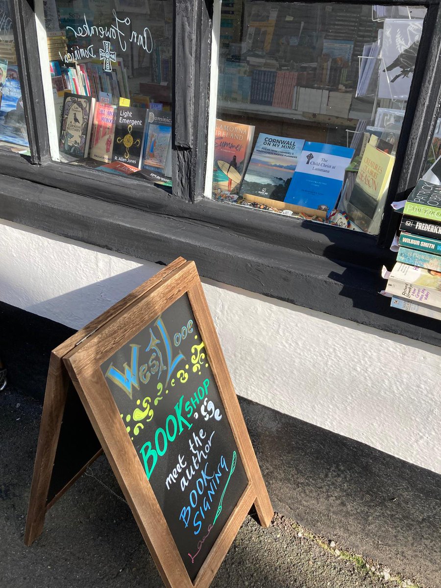 MakeMeAPlan's tweet photo. At the start of the month our Founder and Principal Planner, Anna, was at West Looe Bookshop for a book signing event 📚✒️✍️
She had a wonderful time sharing the poems from Cornwall On My Mind. 
Keep your eyes out on our socials for a competition coming soon!

#MakeMeAPlan #Looe https://t.co/WWnFmW4m2j
