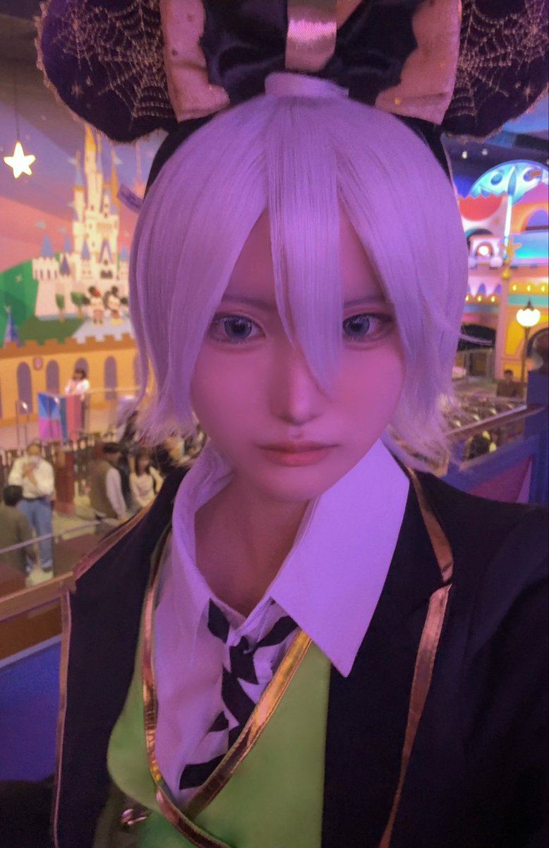 __plln0's tweet photo. 昨日初インパしました꒰ ᐡᴗ͈  ᴗ͈ ᐡ꒱
たのしかった♪
#Dハロツイステ仮装 #Dハロ2026 https://t.co/osCKsak9kG