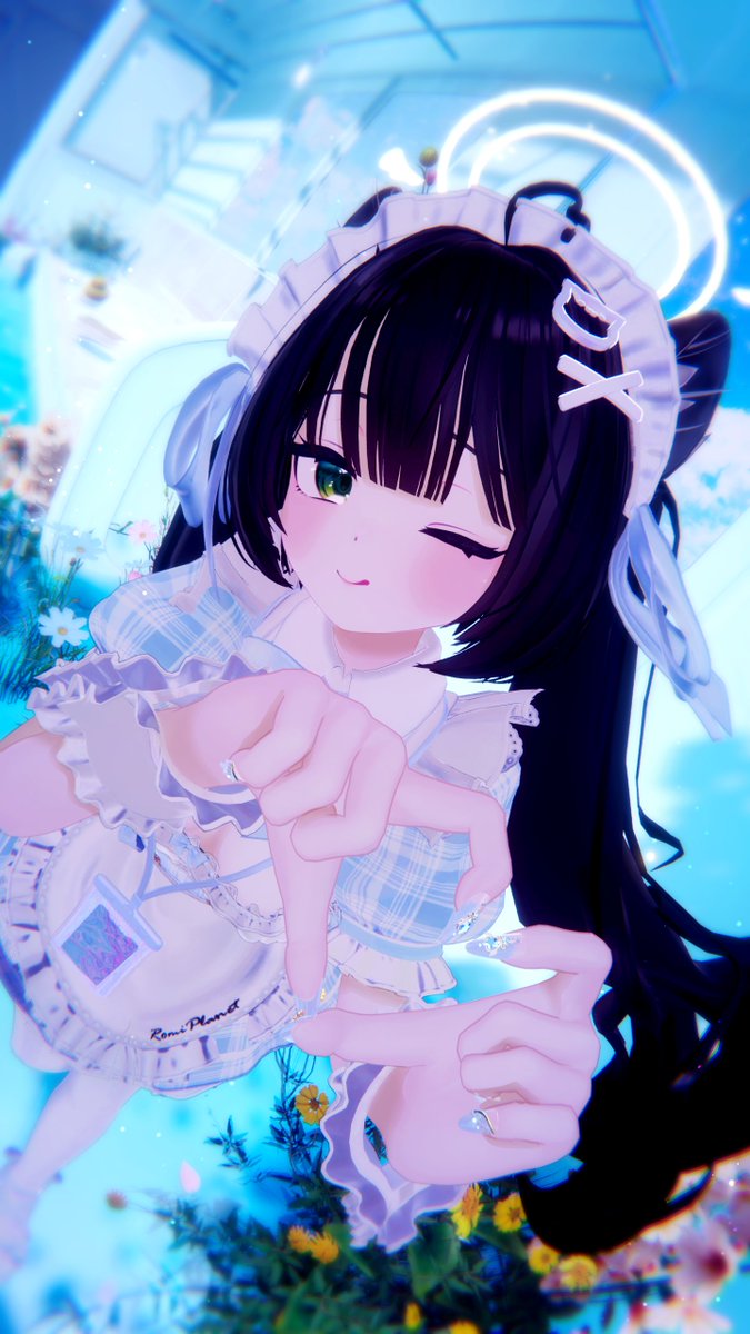 rokuse_VRC's tweet photo. 🩵
#ぷまちゃん生誕祭フォトコン #PMMA3D https://t.co/3sOVFHFLLy