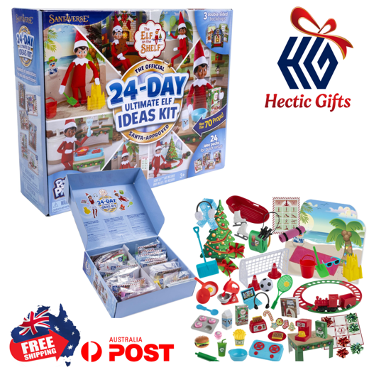 HecticGifts's tweet photo. https://t.co/0R2x4yaH4h

NEW - Elf on The Shelf 24 Day Ultimate Elf Ideas Kit

#New #HecticGifts #ElfOnTheShelf #ScoutElf #ElfIdeas #24DayIdeasKit #SantaApproved #Christmas #ChristmasTradition #Santa #Kids #Gifts #Collectible #FreeShipping #AustraliaWide #FastShipping https://t.co/zfh7fdiOua