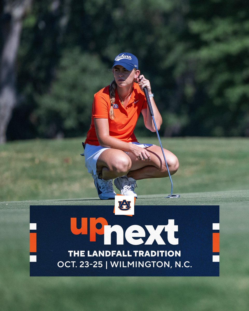 AuburnWGolf's tweet photo. Back at it this week‼️

#WarEagle https://t.co/ObSaKYy1bh