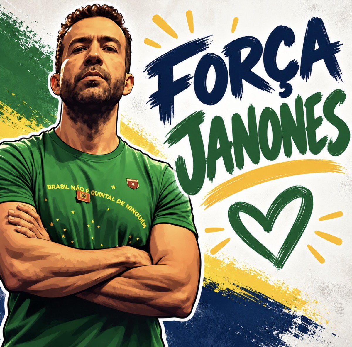 RSausmi's tweet photo. #ForçaJanones https://t.co/yLqVhdViBA