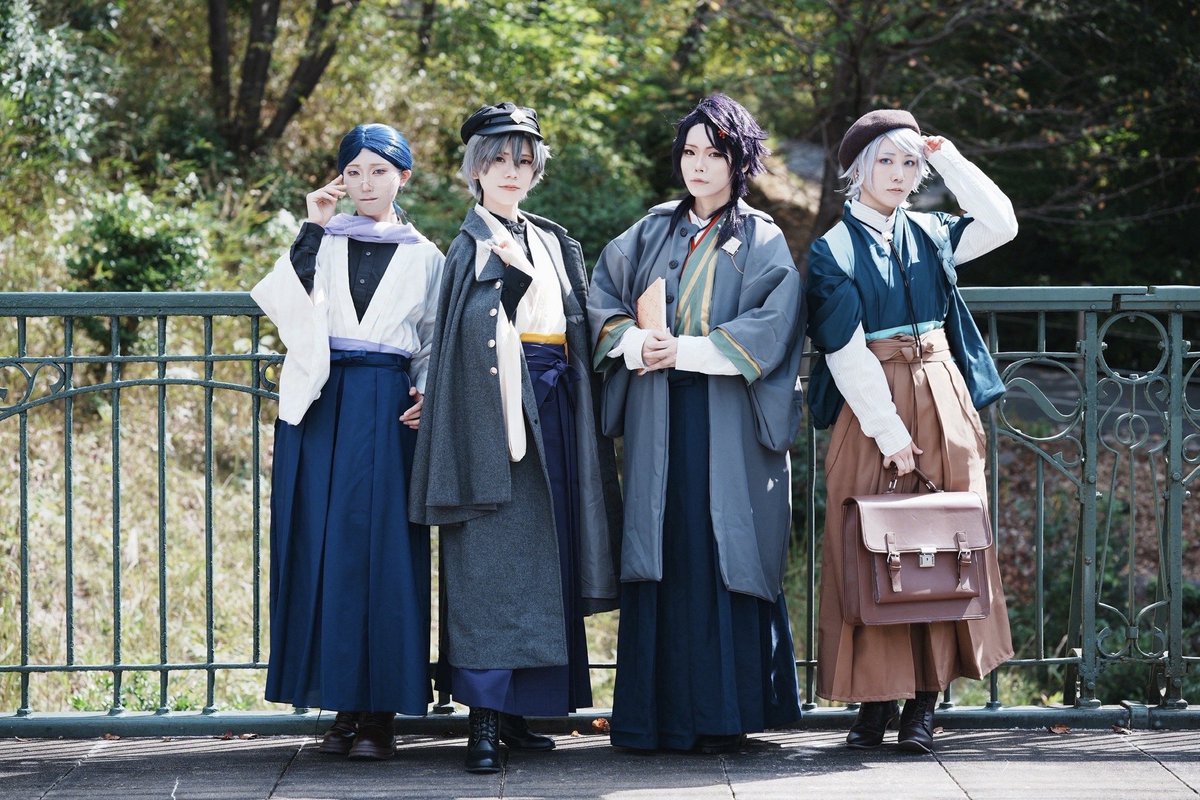 tttpichu's tweet photo. 師走、前半組

#書生服〜ズ併せ  #明治村コス 

📸【@_ane_miru 】 https://t.co/GoLxiwQrZf