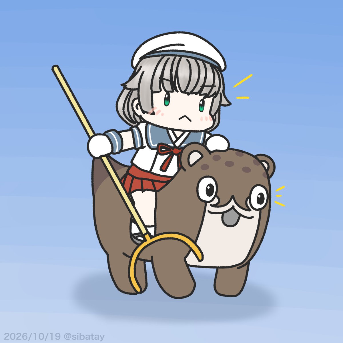 sibatay's tweet photo. ボクカワ騎士、御蔵ちゃん https://t.co/CzP16RxePz